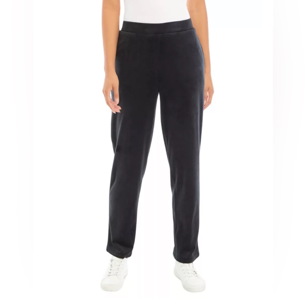 Kim Rogers Velour Pull On Pants Sz Medium Normcore